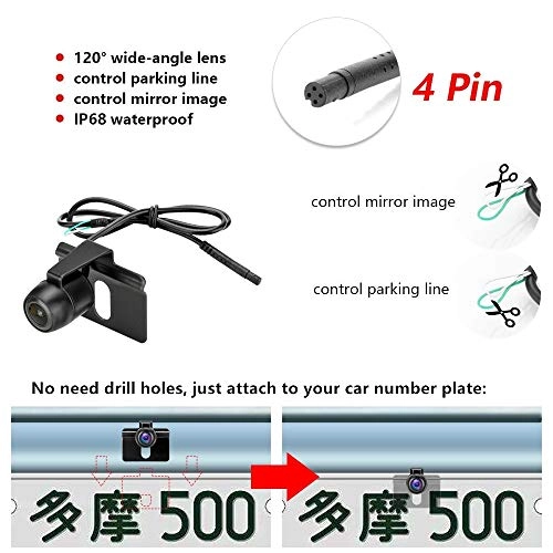 Reversing Camera + LCD Monitor - Night Vision