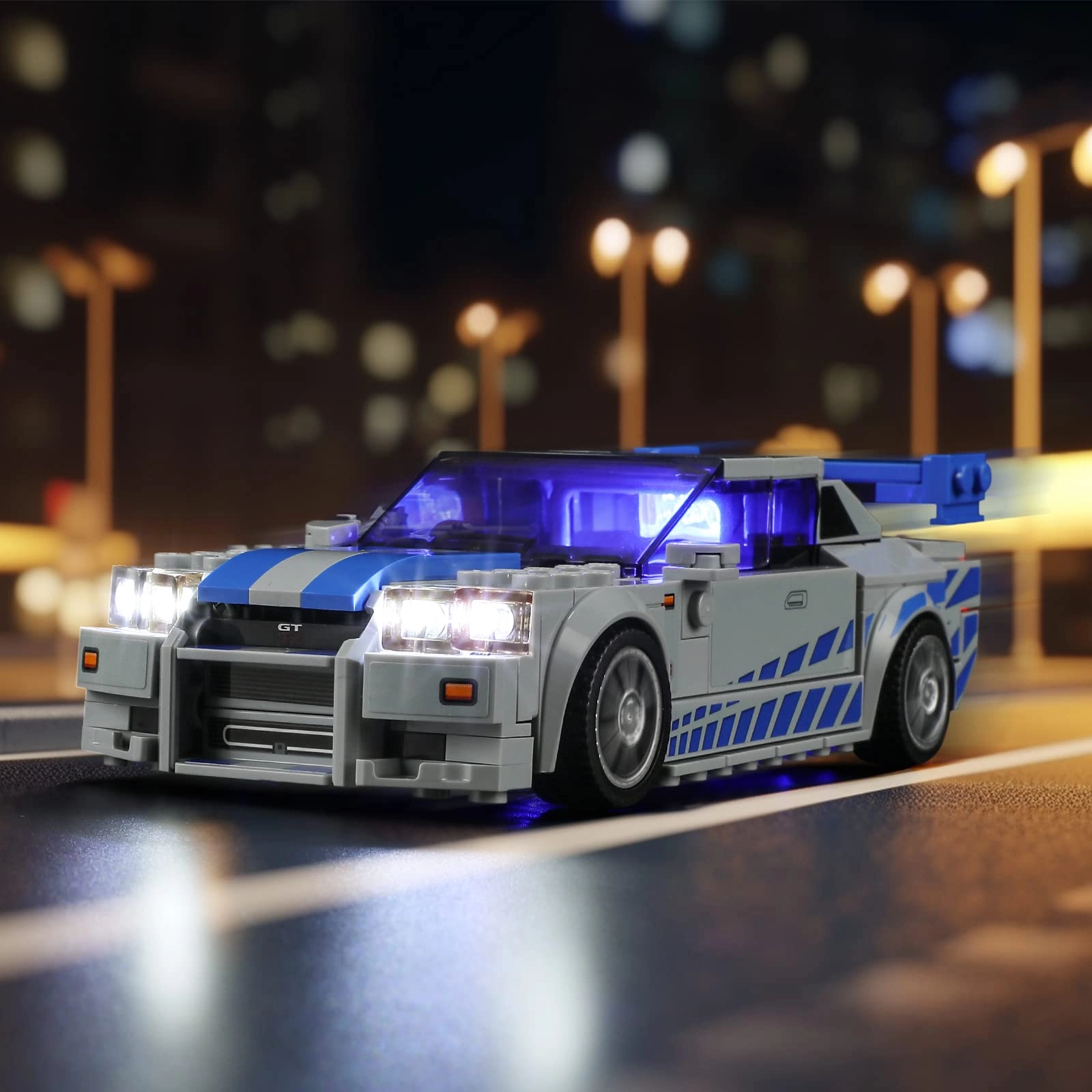 LIGHTAILING Led Lighting Kit for LEGO 76917 2-Fast-2 Furious Nissan Skyline GT-R (R34)