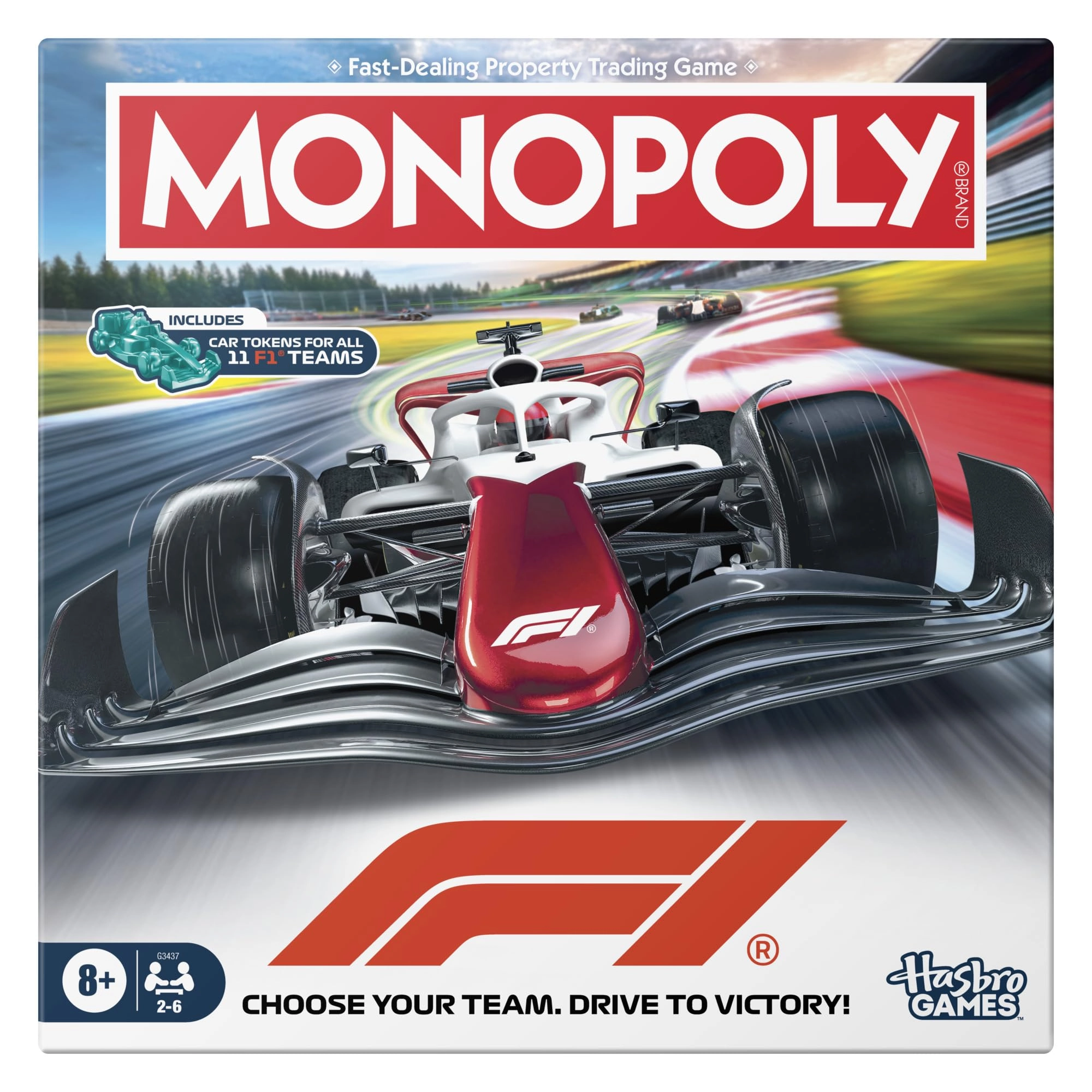 Hasbro Monopoly: Formula 1 - English