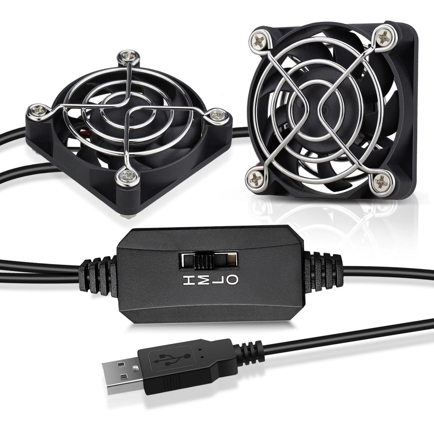 Computer Cooling Fan - 2-Pack 50mm