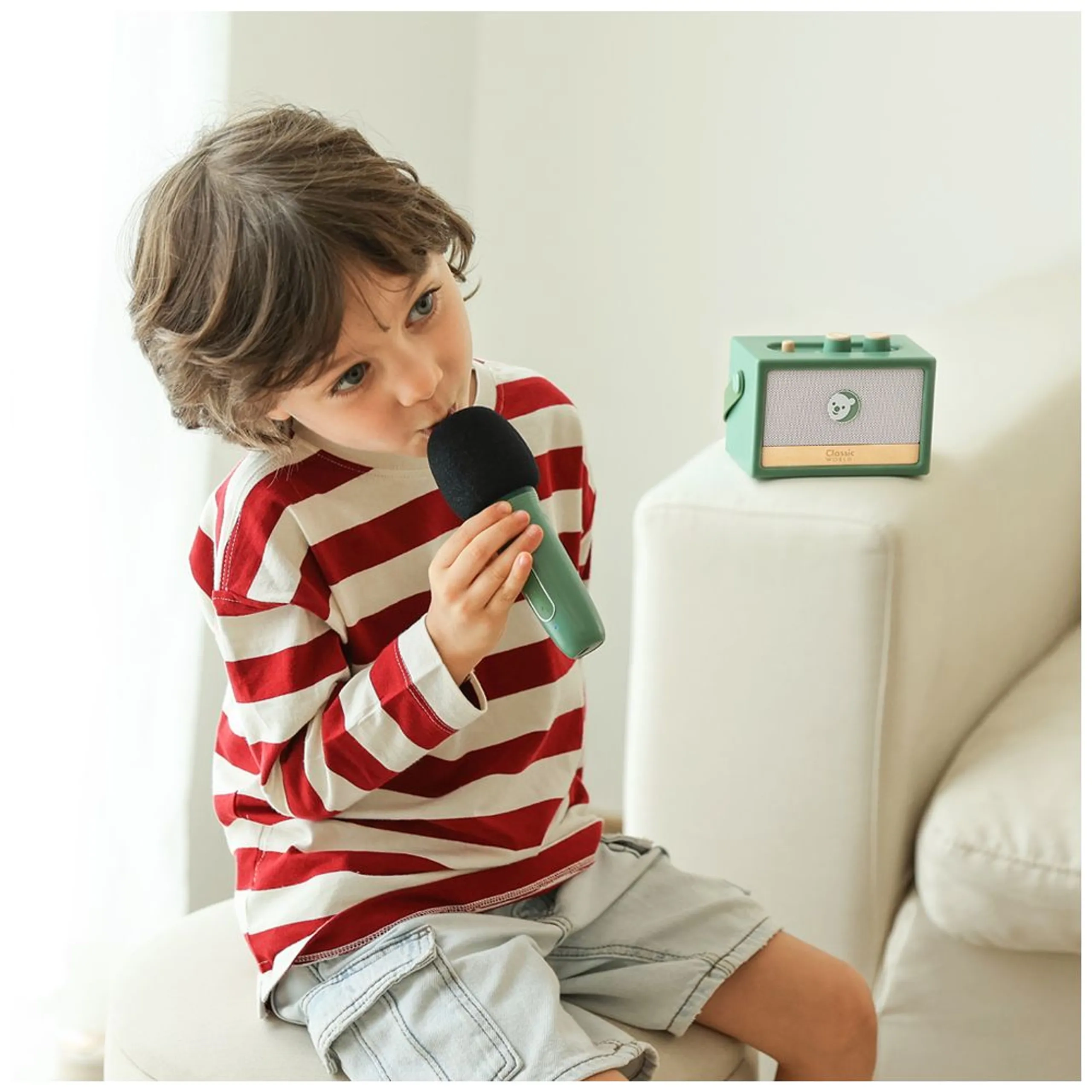 Mini Retro Tunes Karaoke Machine - 3 years+