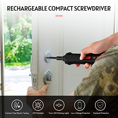 Cordless Electric Screwdriver - 1500mAh