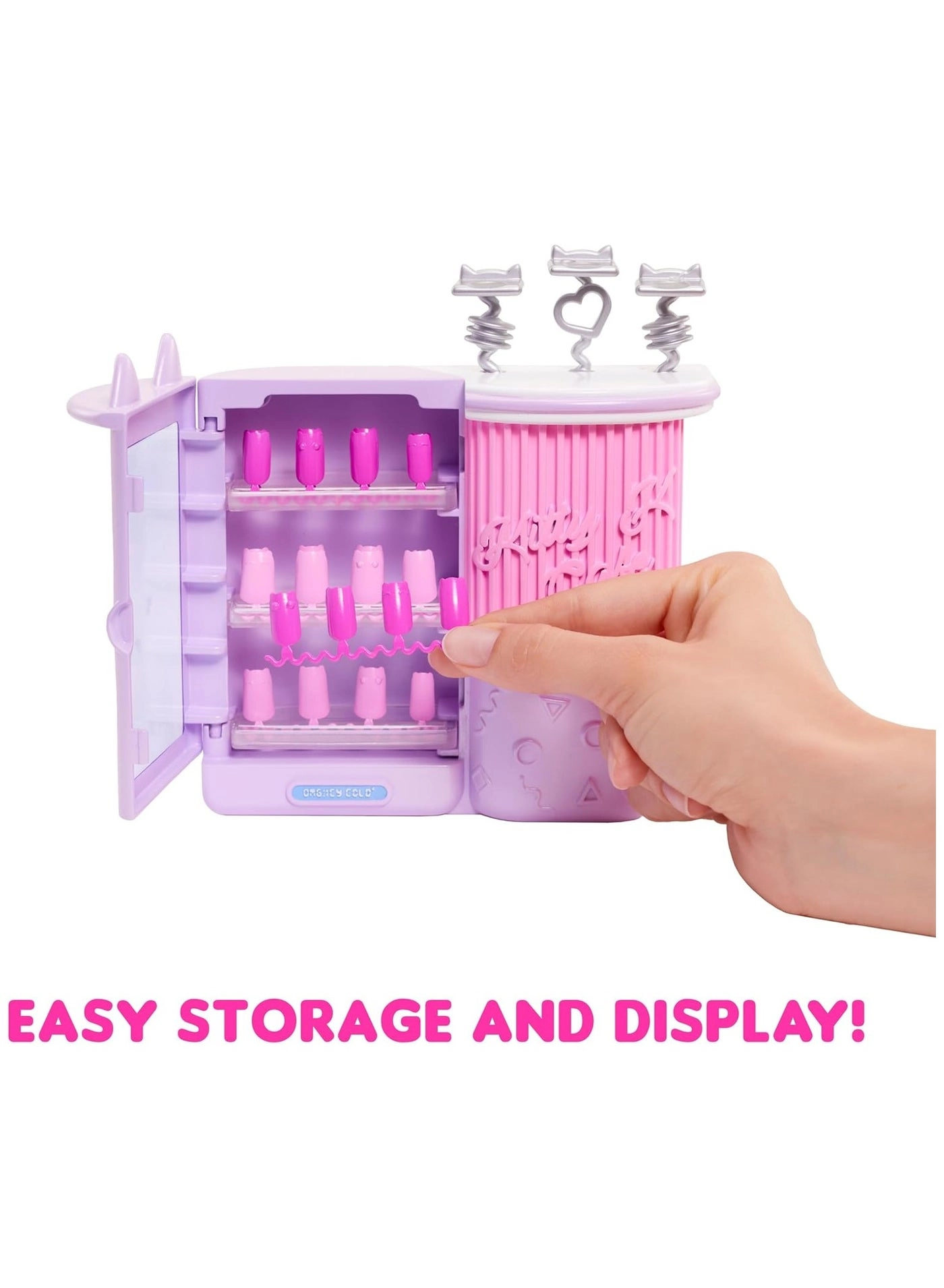 Kitty K Fashion Doll - Sweet Nails 15 Surprises Real Nail Polish Ages 4+