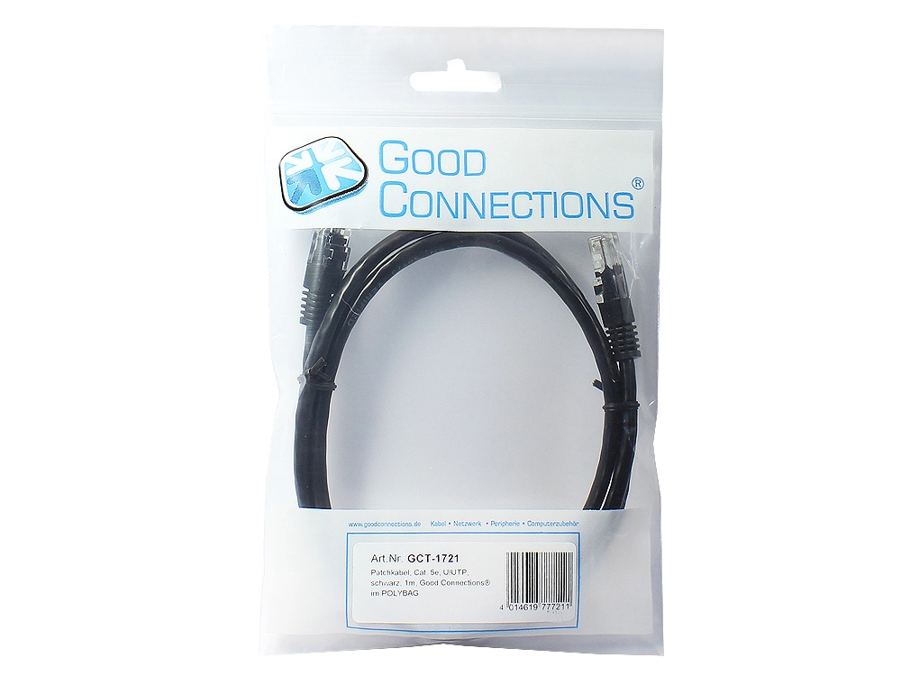 Cat.5e Ethernet LAN Patch Cable - 1 m