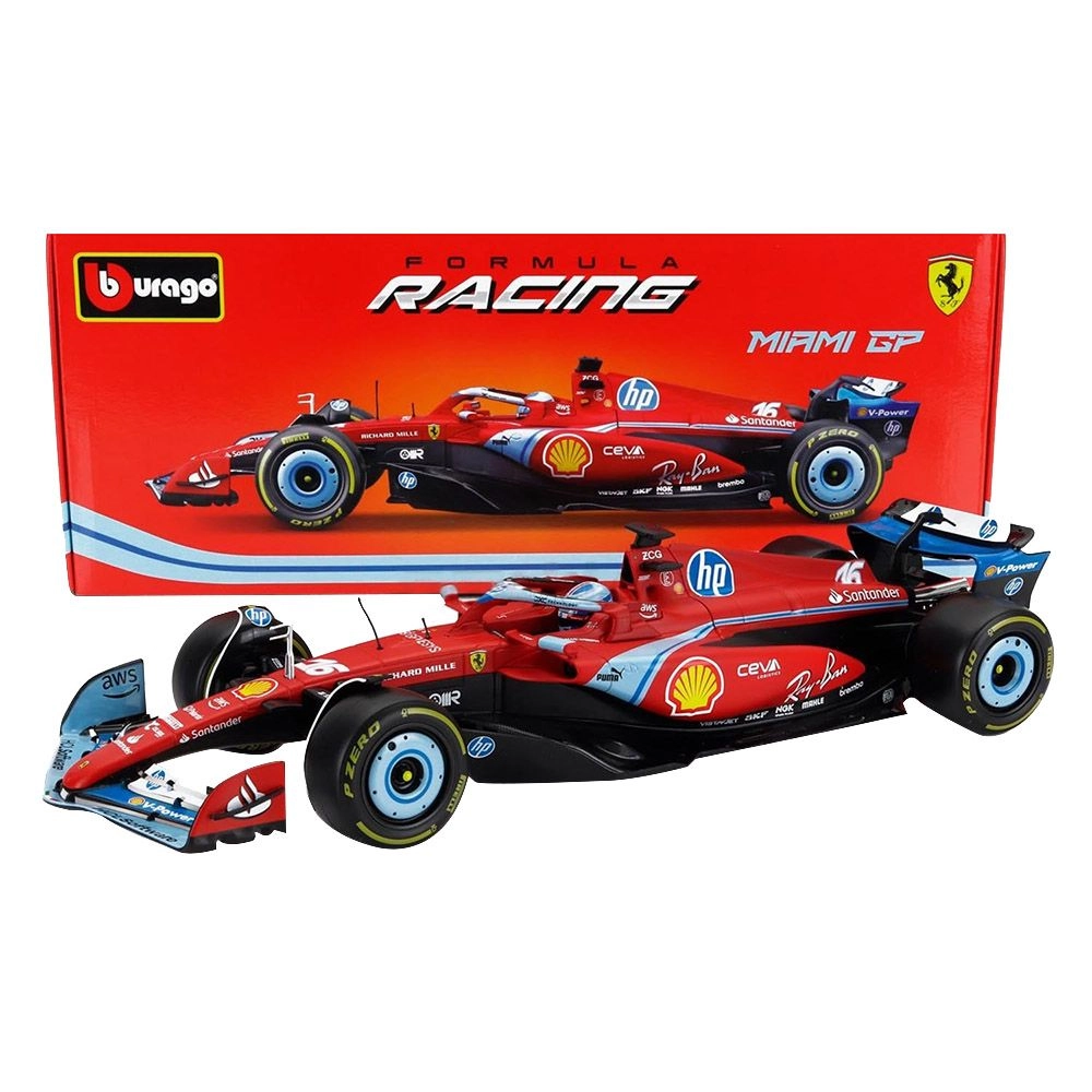 Formula 1 Ferrari SF24 with Figure - 1:18
