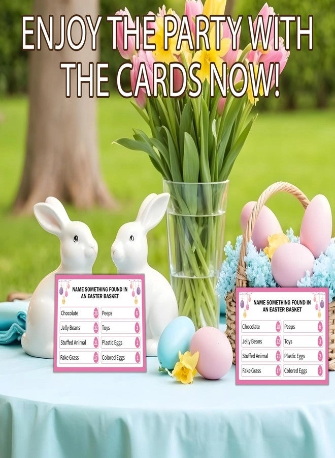 Easter Friendly Feud Game - 1 Pack 4 × 6 inches