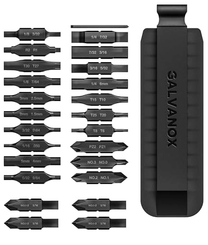 GALVANOX Double Sided Bit Set - 21 Pc Set + 4 Bonus Bits