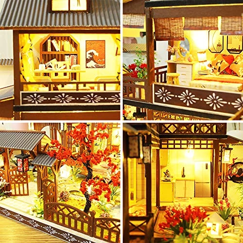 DIY Miniature Dollhouse Kit - Ya Quan Court-music