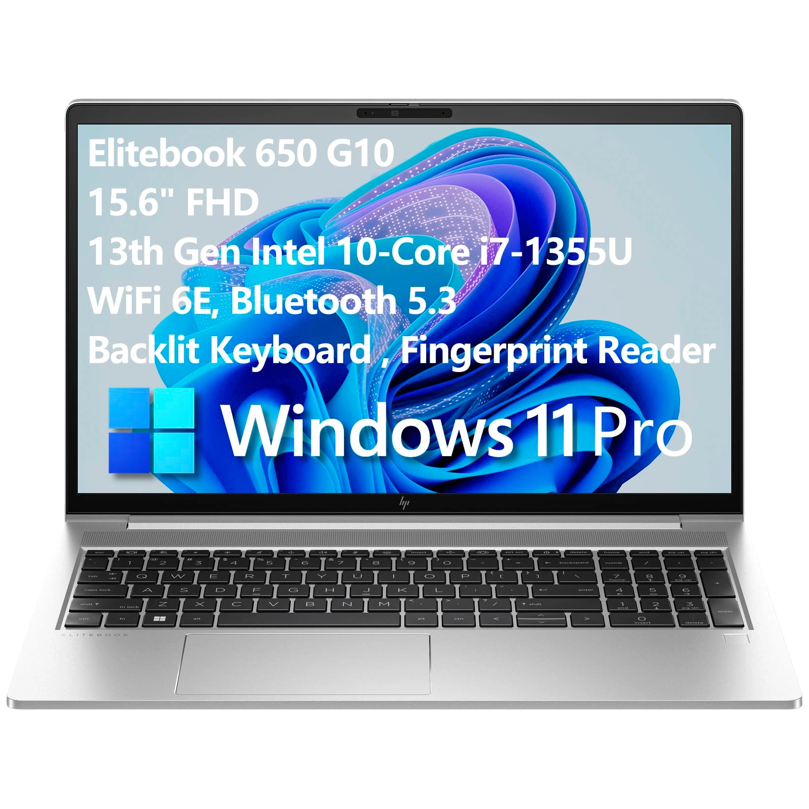 HP Elitebook 650 G10 - 15.6'' i7-1355U 16GB DDR4 512GB SSD