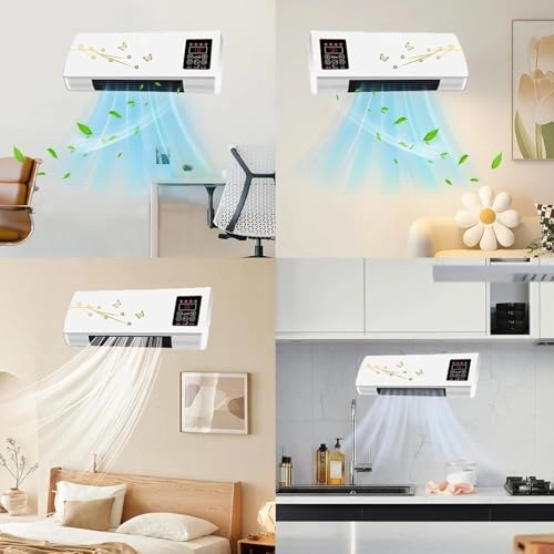 2 in 1 Cold Warm Split Portable Air Conditioner - 1800W