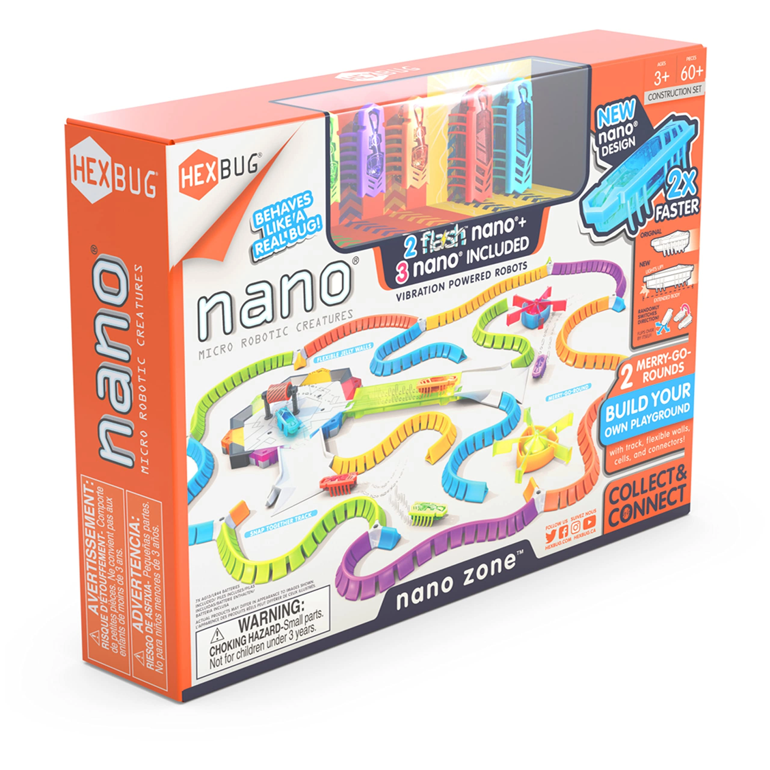 hexbug Flash Nano nano Zone - HEXBUG nano creatures - 3 years+