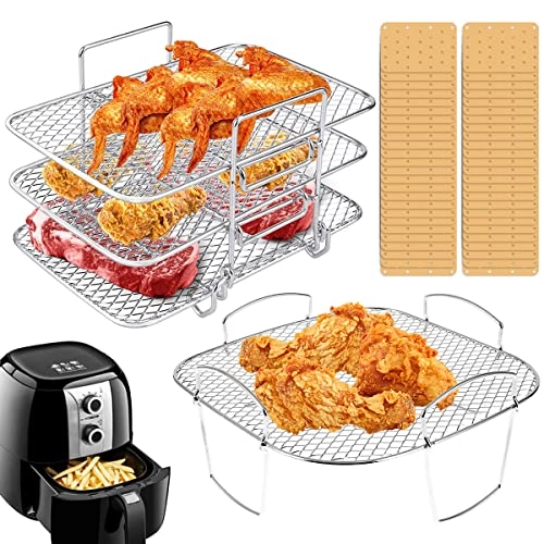 Air Fryer Rack - 304 Food Grade Stainless Steel 3 piece(s)
