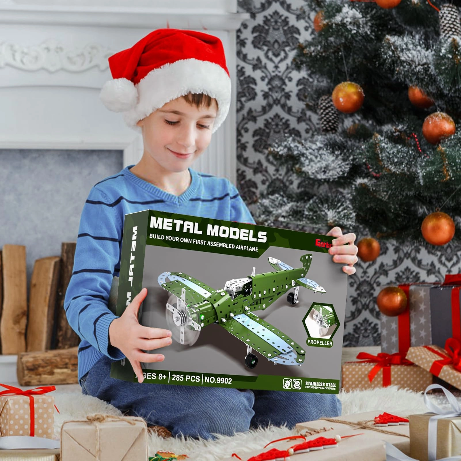 Model Airplane (8802) - STEM Metal