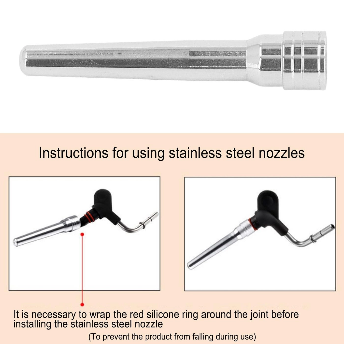 Steam Nozzle - Stainless Steel EC680 EC685 ECP3420 ECO310