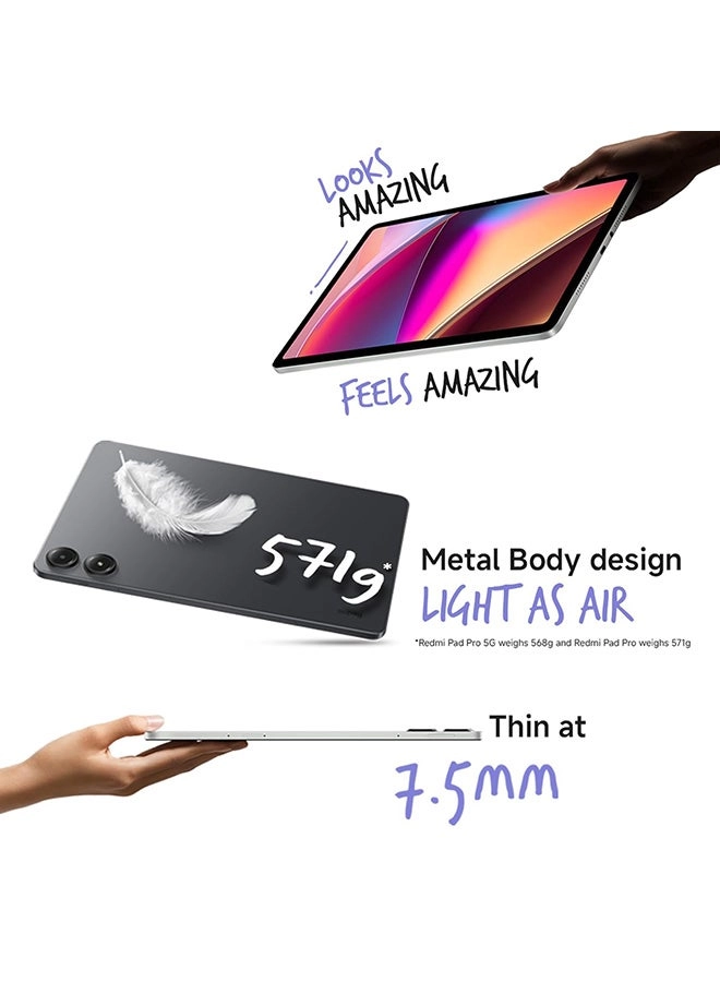 (Renewed) Redmi Pad Pro - 256GB 12.1"