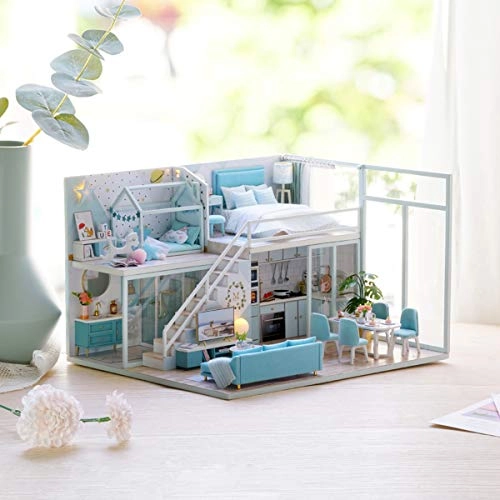 DIY Miniature Dollhouse Kit - Warm Moment 1:24