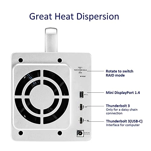 TD2 Thunderbolt 3 Plus - SATA 6.0 Gb/s, Thunderbolt 3 2-bay
