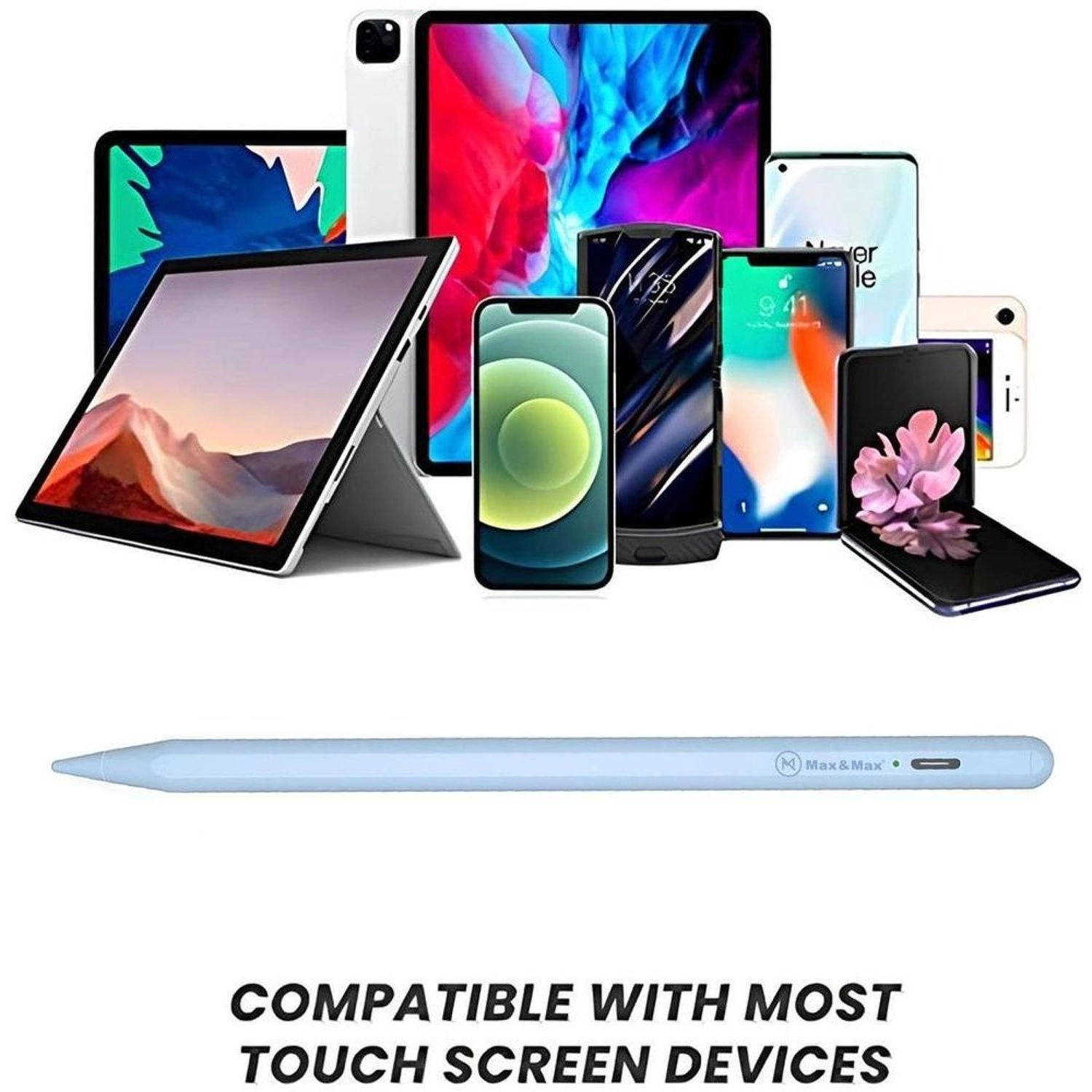 Stylus Pen - Apple iPad 10th to 6th gen iPad Pro 12.9 inch iPad Pro 11 inch iPad Air 5th to 3rd gen iPad Mini 5 iPad Mini 6