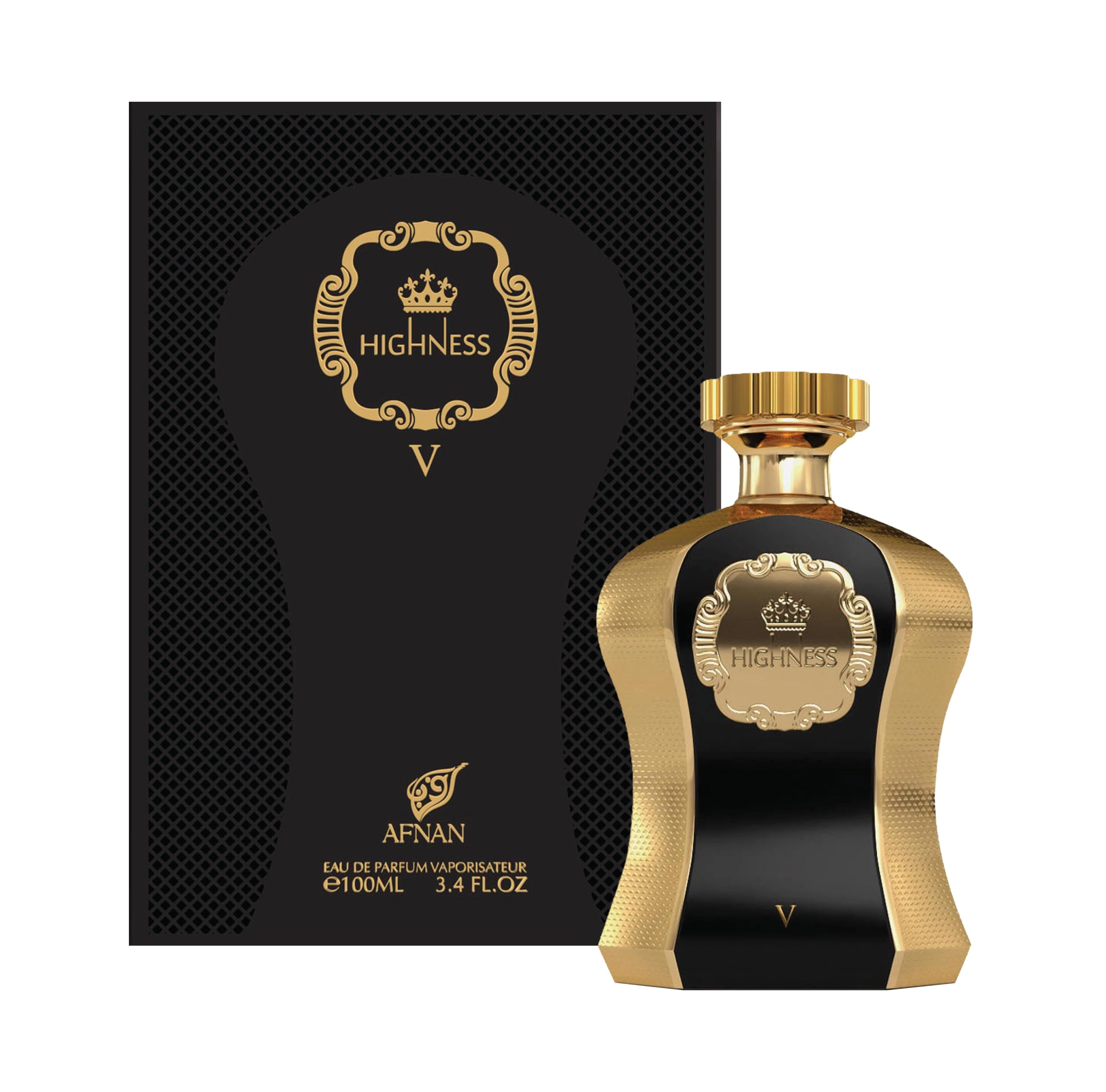 Afnan Perfumes Highness Black - Eau de Parfum 100 ml