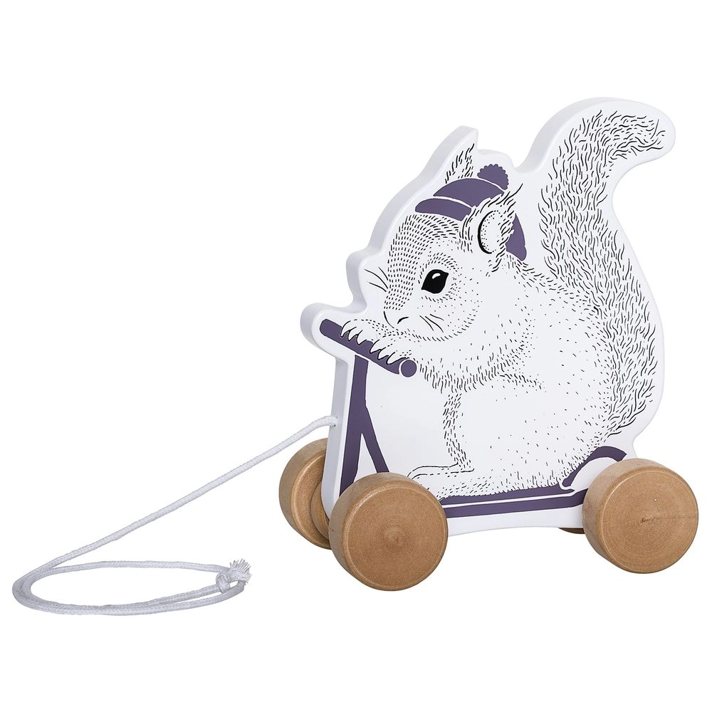 Bloomingville Mini Pull Along Toy - Squirrel