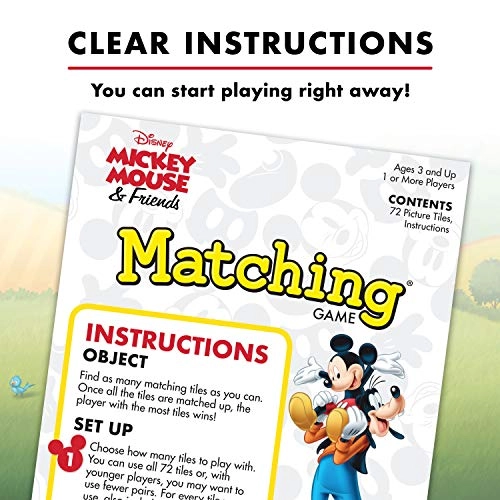 Disney Classic Characters Matching Game - 3-5