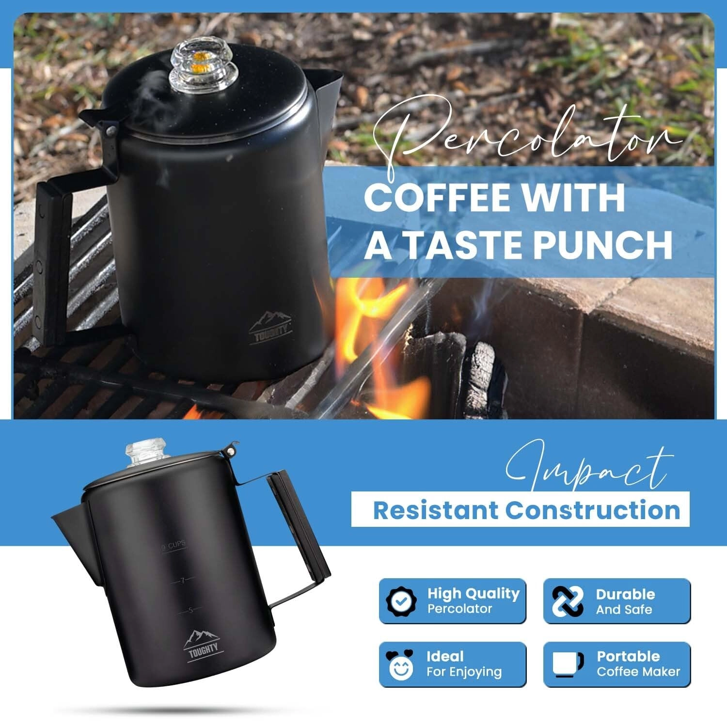 Yosemite Percolator - 12 Cups