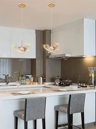 Modern Multi-Styling LED Chandelier - Warm Light