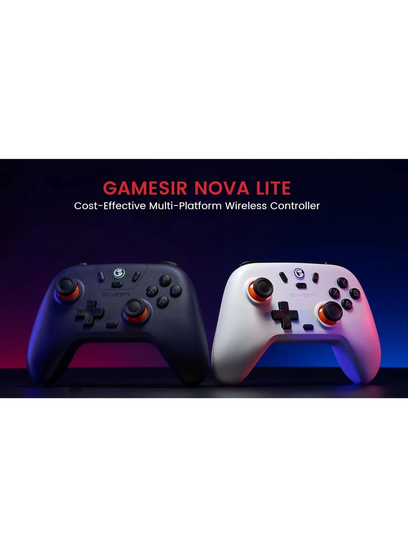 Nova Lite - WHITE PC iPhone Android Switch & Steam Deck