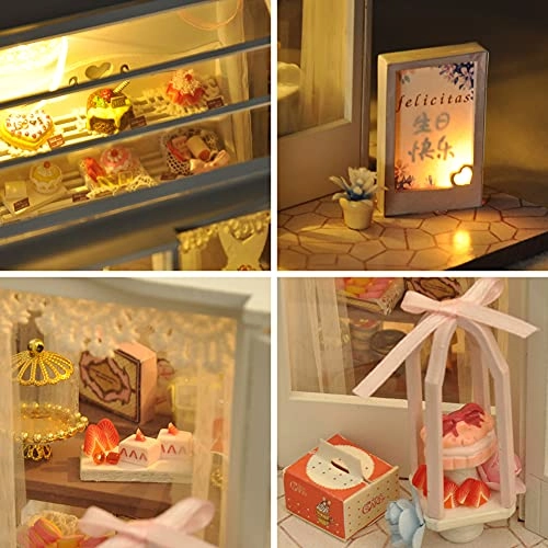 Model Puzzle House - Cake Shop 1:24