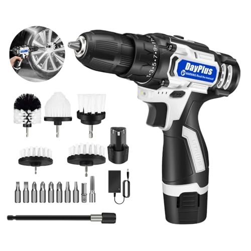 Cordless Drill Brush Set - 1500MAH
