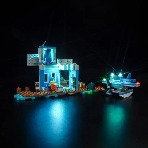 LED Light Set - Compatible with 77051 Fly with Dodo Airlines