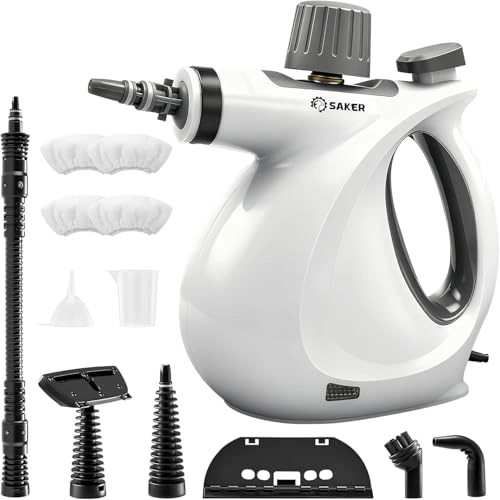 Handheld Steam Cleaner - 1050W Portable White