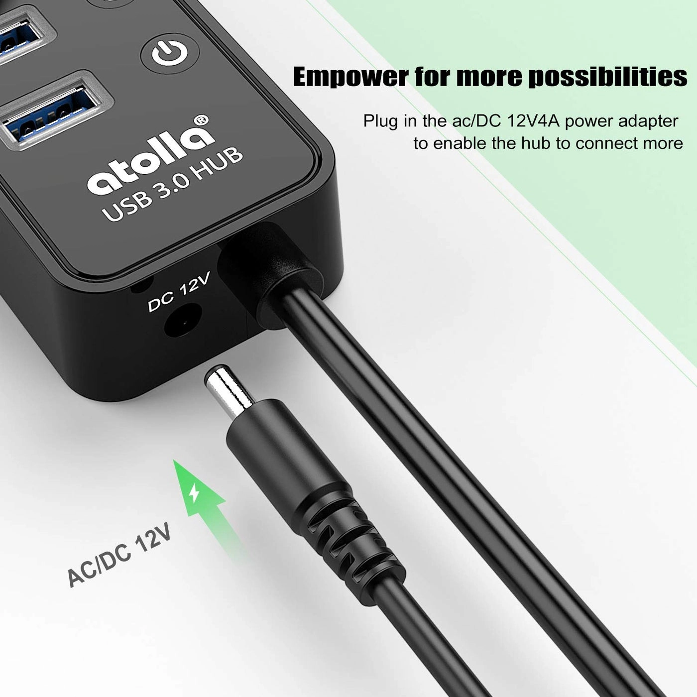 USB 3.0 Hub - 11 Ports 4 Smart Charging Ports