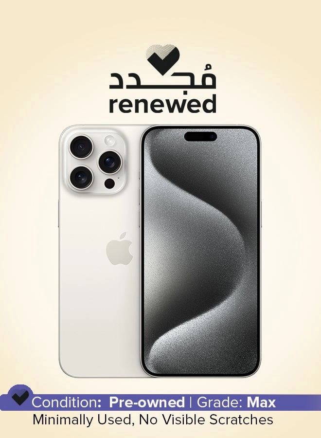 (Renewed) iPhone 15 Pro Max - 256GB