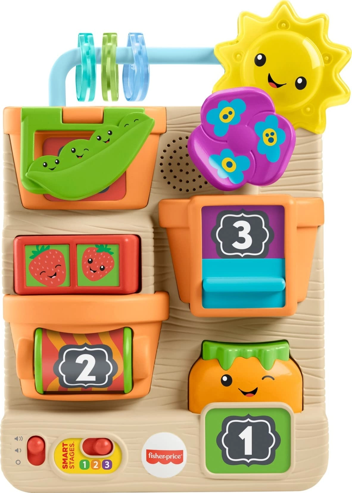 Fisher-Price Laugh & Learn Peek and Play Busy Garden Musical Toy - 6-36 months