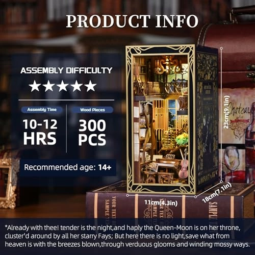 Book Nook Kit - Pianist With Nightingale