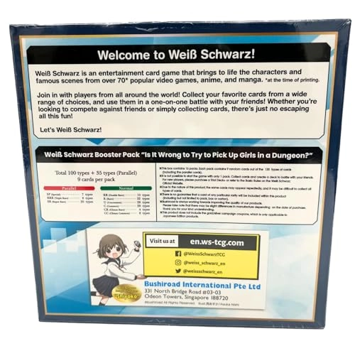 Is It Wrong to Try to Pick Up Girls in a Dungeon? Booster Box English Edition - 9 cards