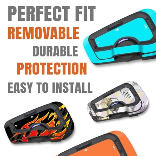 Decal Sticker for Cardo Freecom 4X 2X - 2 pcs Scratch Resistant