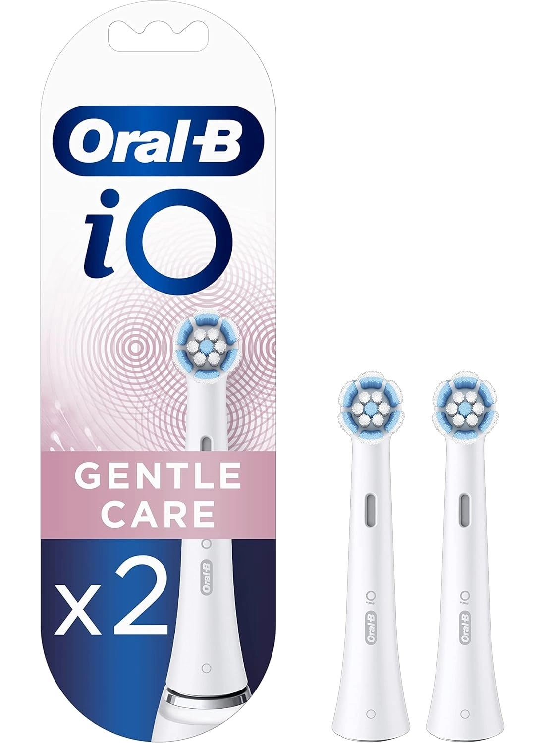 iO RB SW-2 - Pack Of 2 Gentle Care Replacement Brush Heads