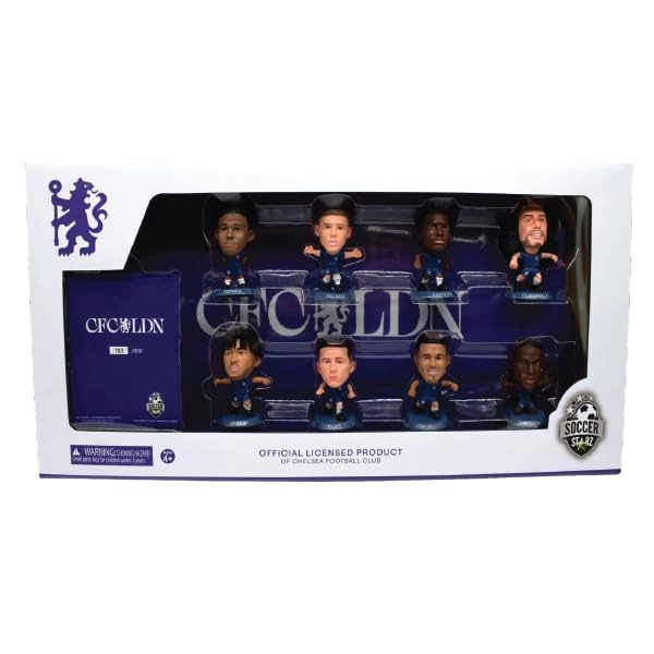 Creative Toys Company Palmer + Fernandez + Colwill + Cucurella + Caicedo + Jackson + James + Fofana - Chelsea - 8 pcs (406070)