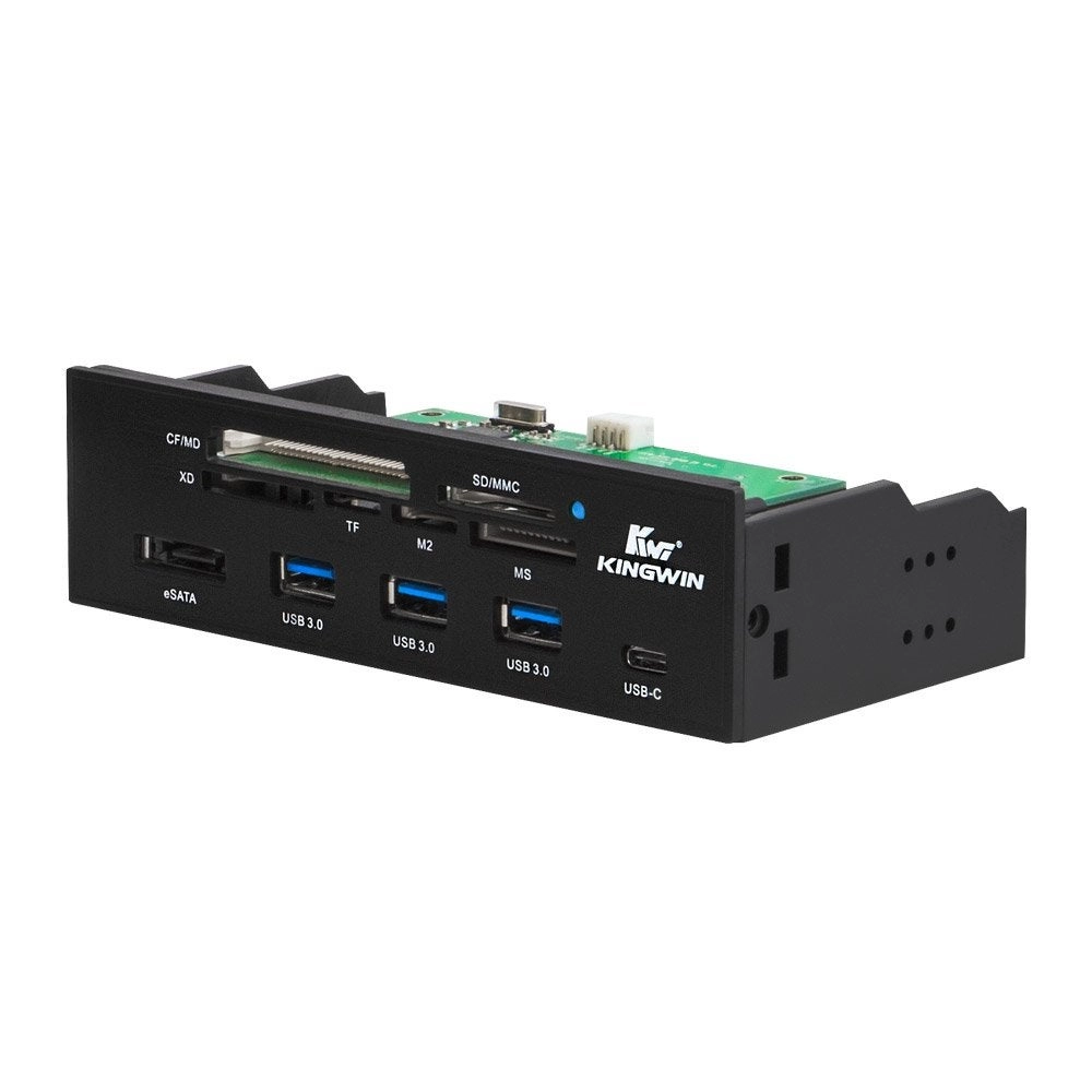 Kingwin USB 3.0 Hub - Front Panel 7 Port 2.1A Fast Charging