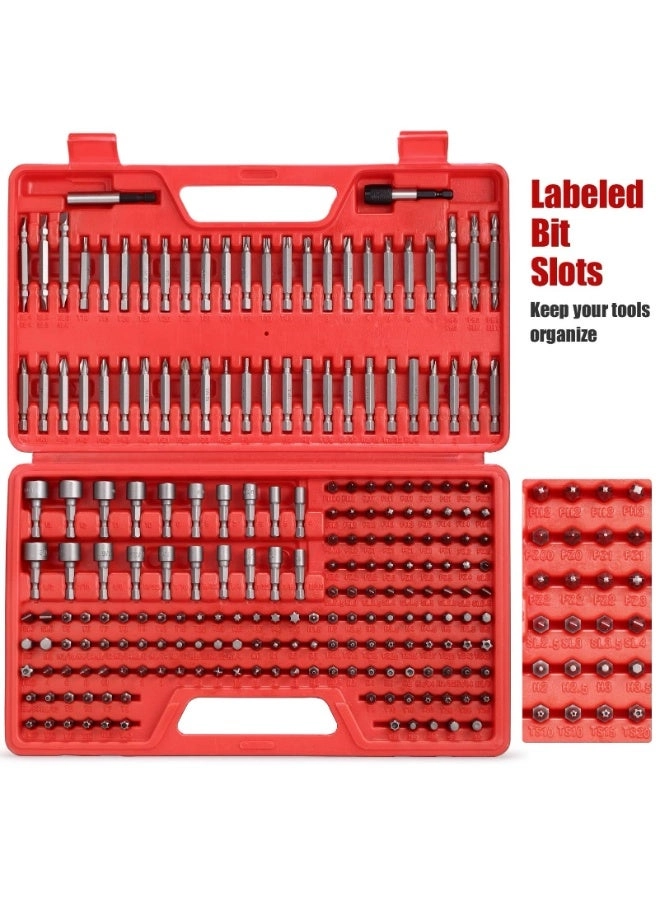 Screwdriver Bit Set - 214PCS S2 Steel