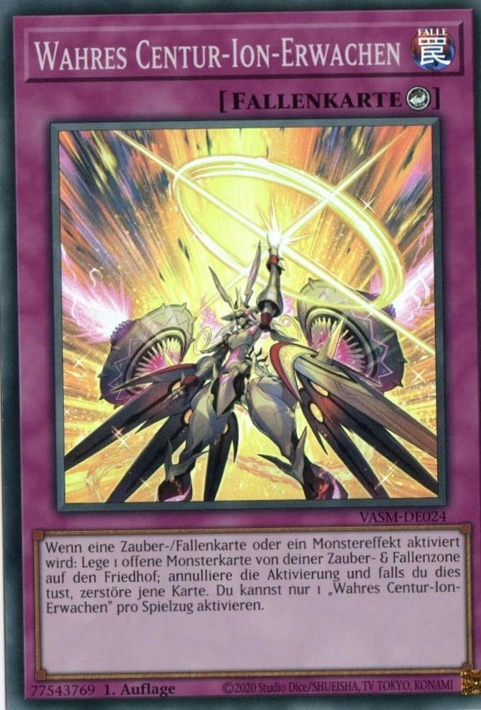 MZTCG Valiant Smashers True Centur-Ion Awakening VASM-DE024 - German - 1pcs