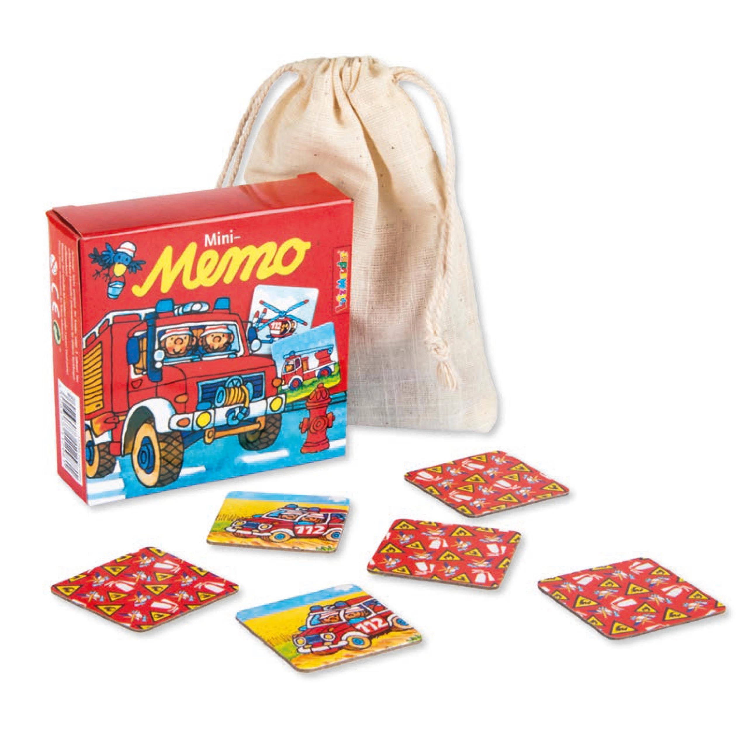 Lutz Mauder Mini Memo Fire Brigade - 30 Cards