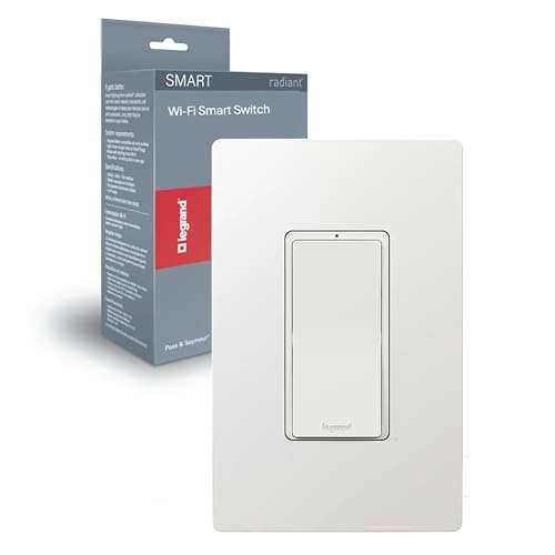 Legrand Pass & Seymour Matter Smart Switch - Wi-Fi Matter Compatible 1 pcs