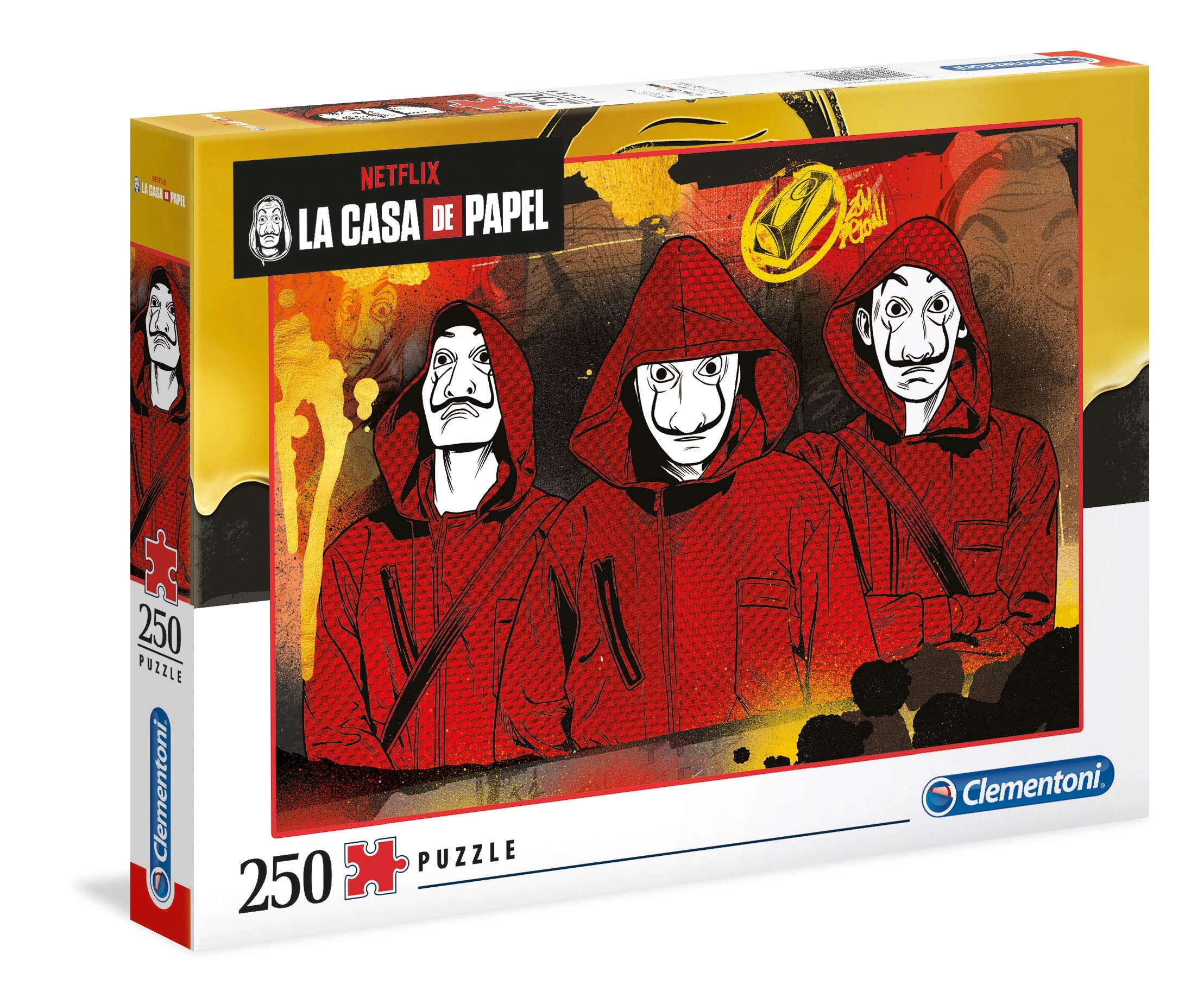 Clementoni La Casa di Carta/Money Heist Puzzle (29104) - 250 pcs