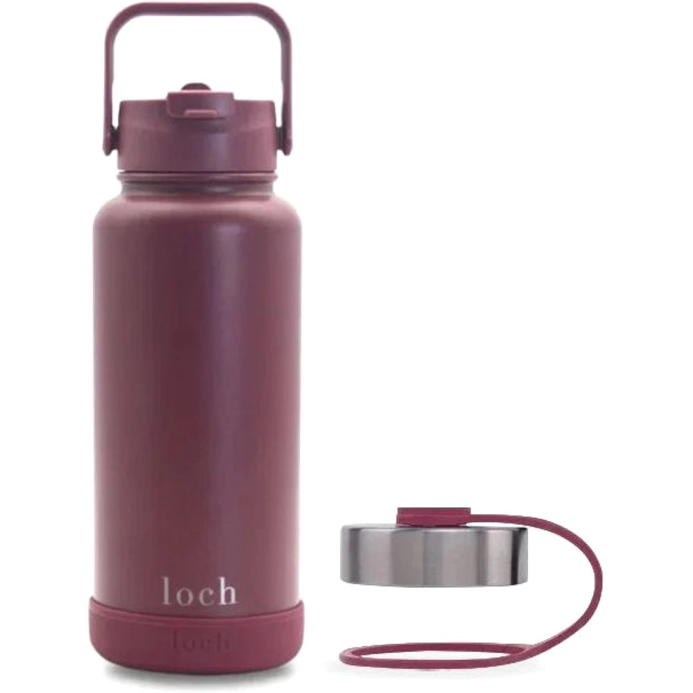 LOCH Water Bottle - 2 in 1 Straw Lid 900 ml