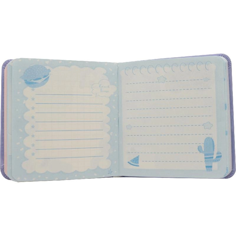 Notebook 19 X 26 cm Spiral - Grid 100 Sheets