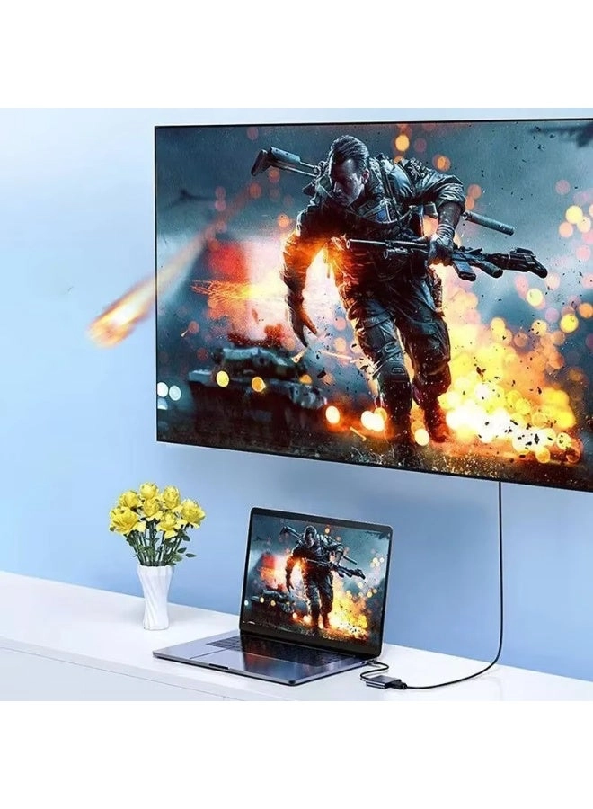 USB-C Hub - USB-C MacBook Pro/Air, Dell XPS, HP, Lenovo, Chromebook, iPad-Pro, Mobile Phones & More