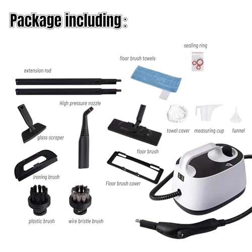 Steam Cleaner - 4bar 1.5 Liters